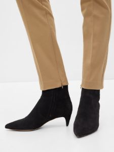 Mid Rise BiStretch Ankle-Zip Slim Pants sold by GAP