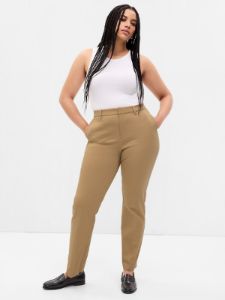 Mid Rise BiStretch Ankle-Zip Slim Pants sold by GAP