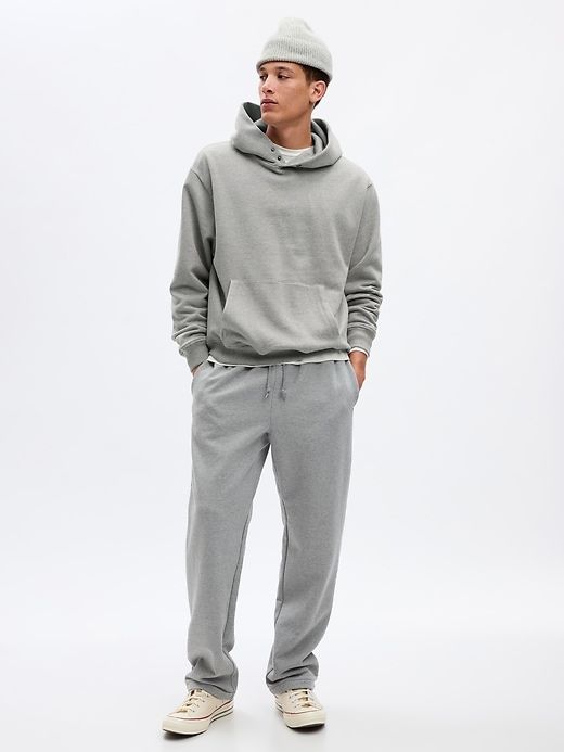 Snap-Button Heavyweight Hoodie sold by GAP