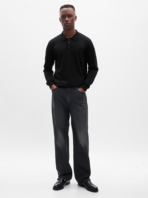 Merino Wool Polo Shirt sold by GAP