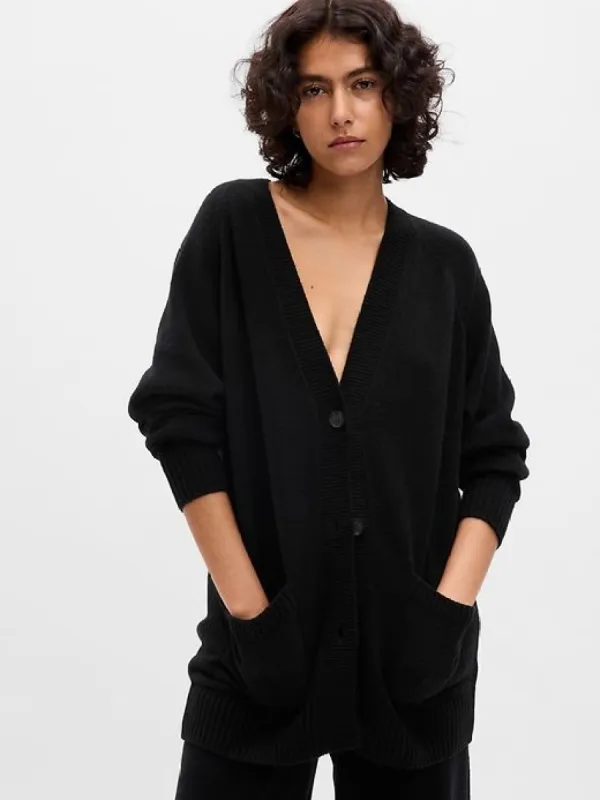 CashSoft Boyfriend Cardigan sold by GAP