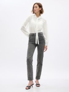 Sheer Tie-Neck Shirt sold by GAP