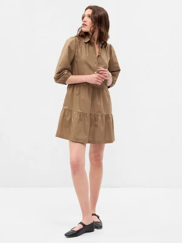 Tiered Mini Shirtdress sold by GAP