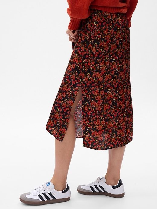 Floral Midi Skirt sold by GAP product image thumbnail 3