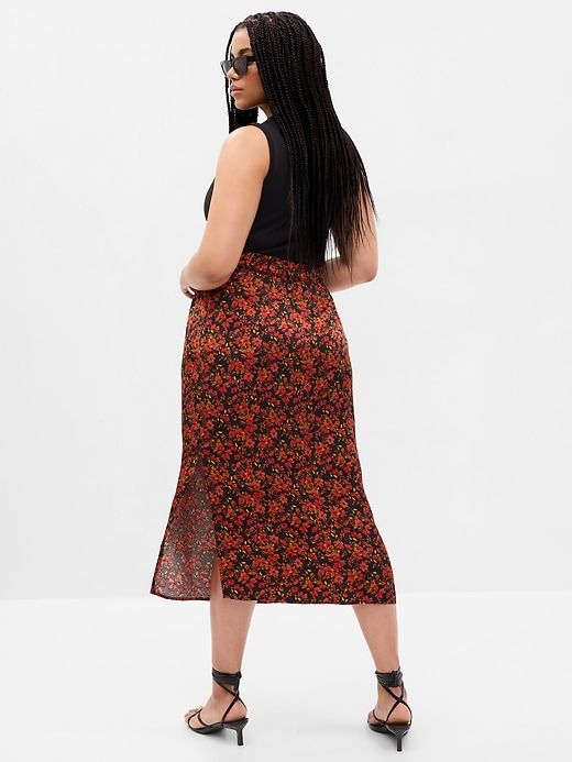 Floral Midi Skirt sold by GAP product image thumbnail 5