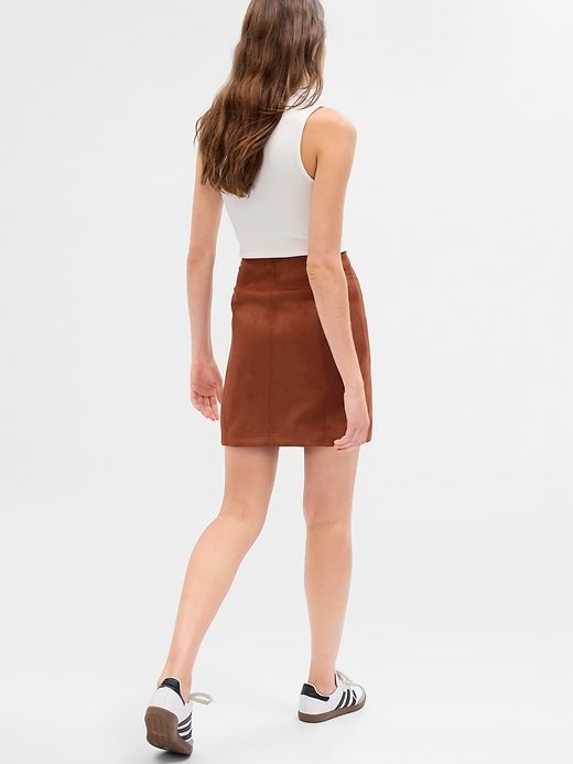 Faux-Suede Mini Skirt sold by GAP product image thumbnail 2