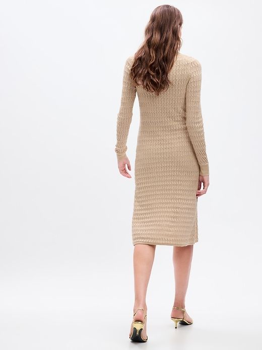 Textured Midi Sweater Dress sold by GAP product image thumbnail 2