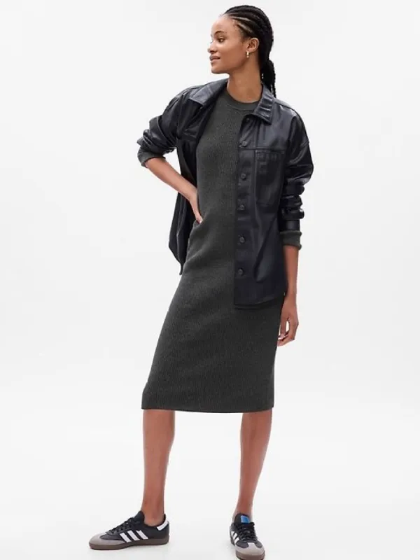 CashSoft Midi Sweater Dress sold by GAP