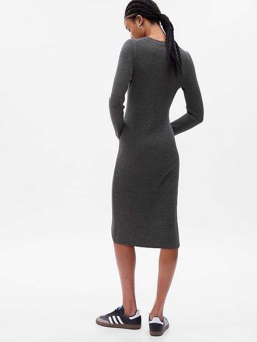 CashSoft Midi Sweater Dress sold by GAP product image thumbnail 2