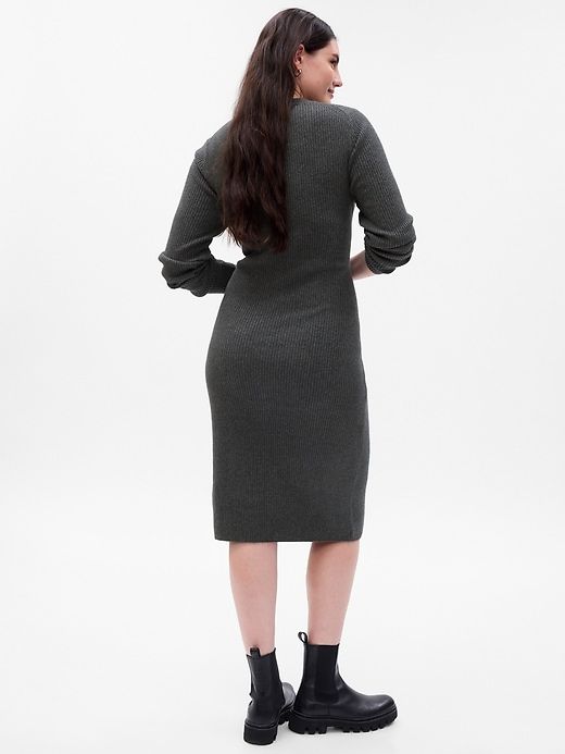 CashSoft Midi Sweater Dress sold by GAP product image thumbnail 5