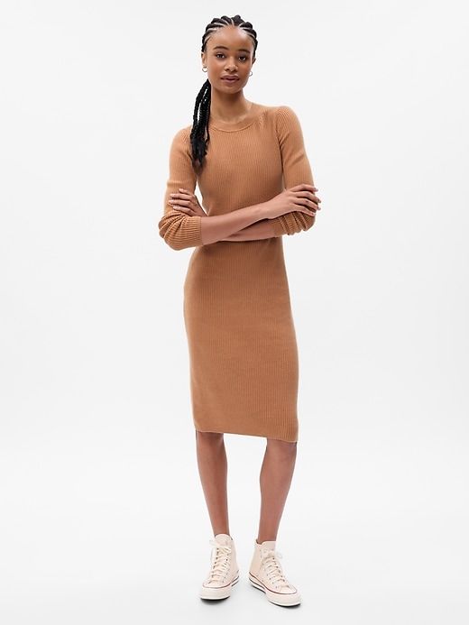 CashSoft Midi Sweater Dress sold by GAP