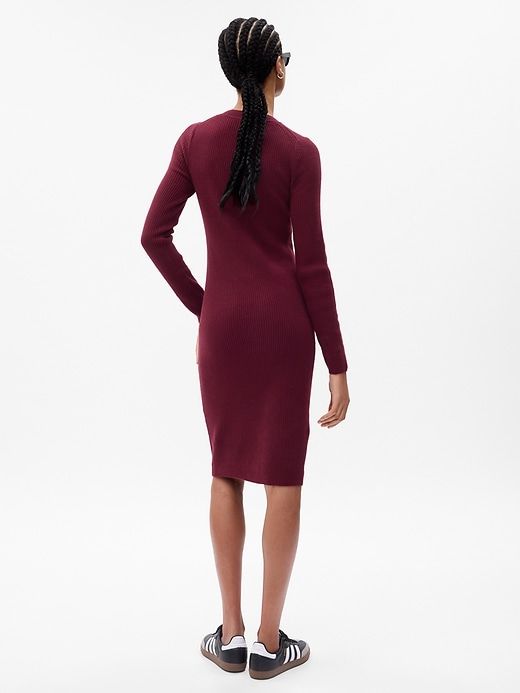 CashSoft Midi Sweater Dress sold by GAP product image thumbnail 2