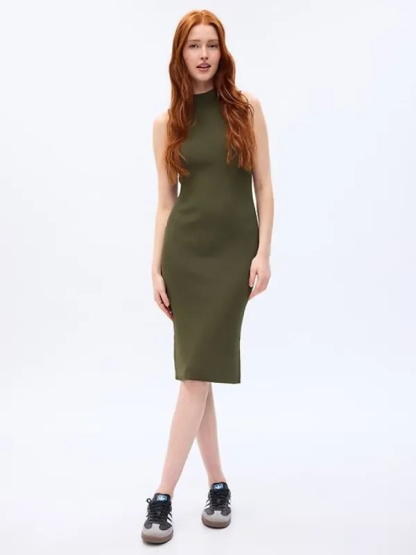 Rib Midi Sweater Dress sold by GAP