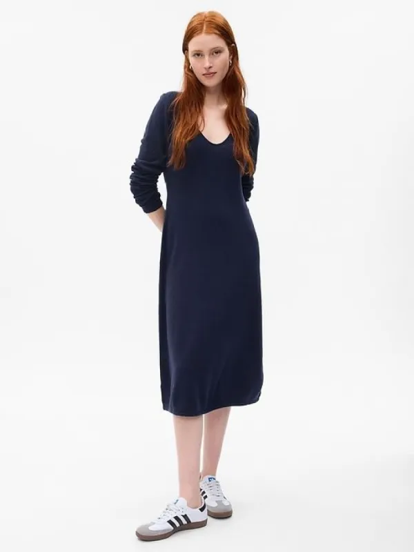 CashSoft Midi Sweater Dress sold by GAP