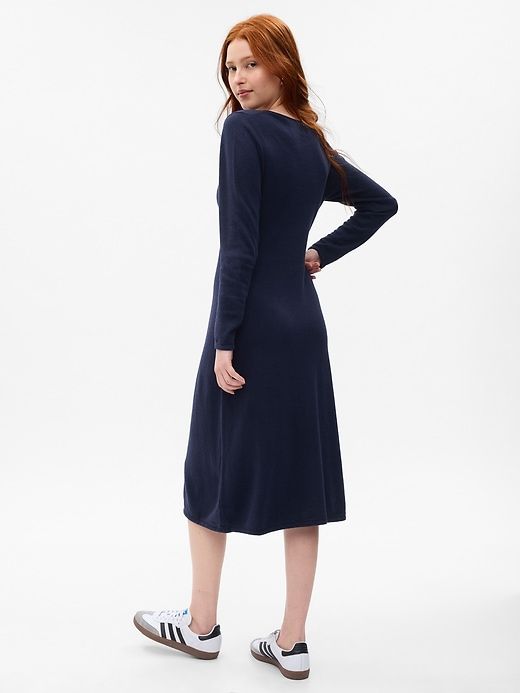 CashSoft Midi Sweater Dress sold by GAP product image thumbnail 2