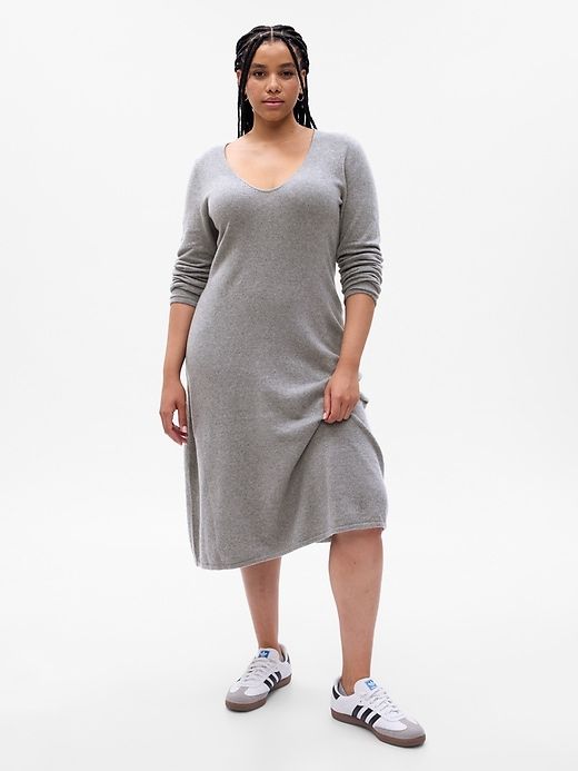 CashSoft Midi Sweater Dress sold by GAP product image thumbnail 5