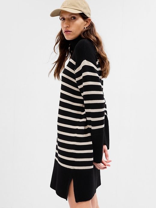 Stripe Mini Sweater Dress sold by GAP product image thumbnail 4