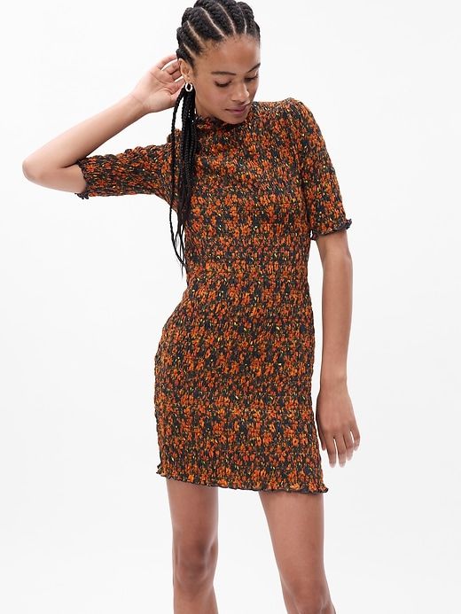 Smocked Mini Dress sold by GAP
