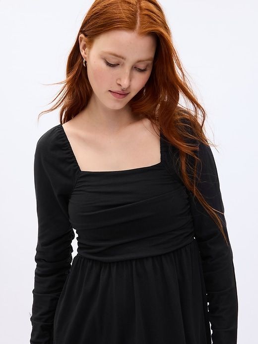 Ruched Mini Dress sold by GAP product image thumbnail 4