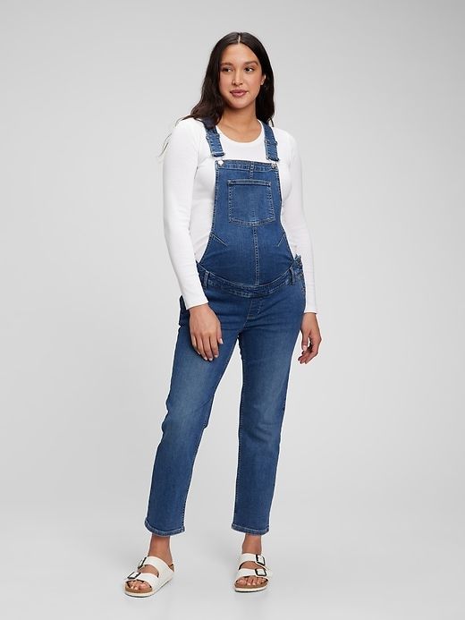 Maternity Denim Overalls sold by GAP