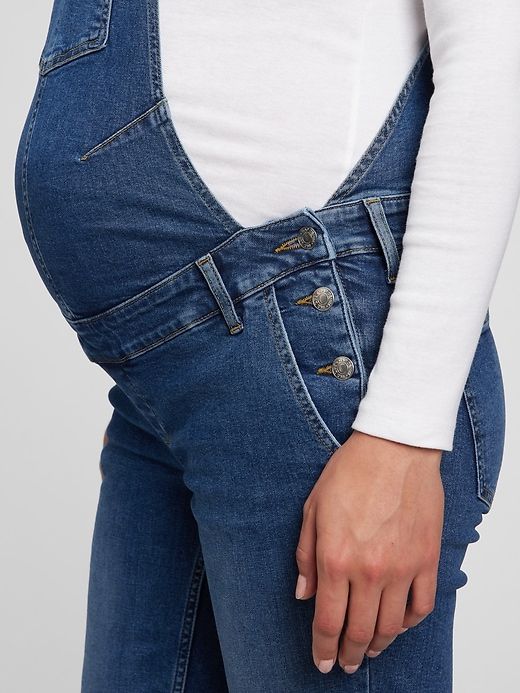 Maternity Denim Overalls sold by GAP product image thumbnail 3