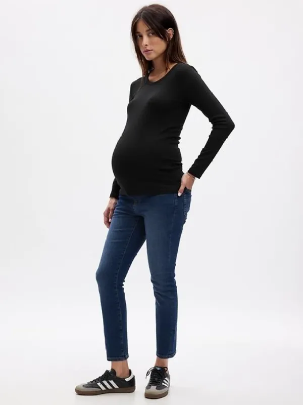Maternity True Waistband Full Panel Vintage Slim Jeans sold by GAP