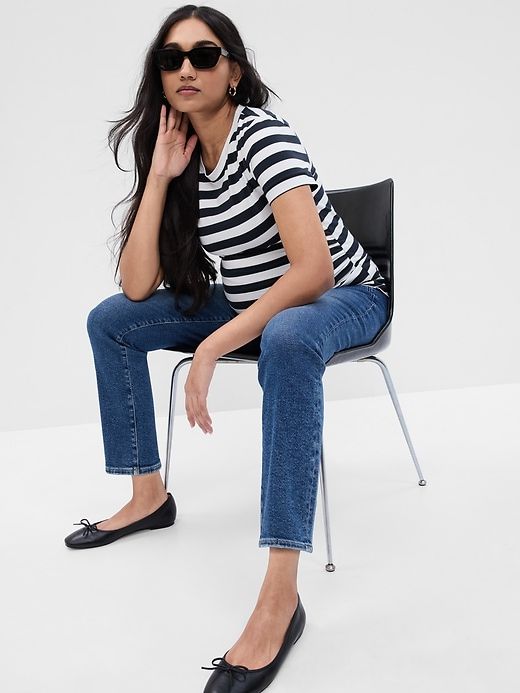 Maternity True Waistband Full Panel Vintage Slim Jeans sold by GAP product image thumbnail 4