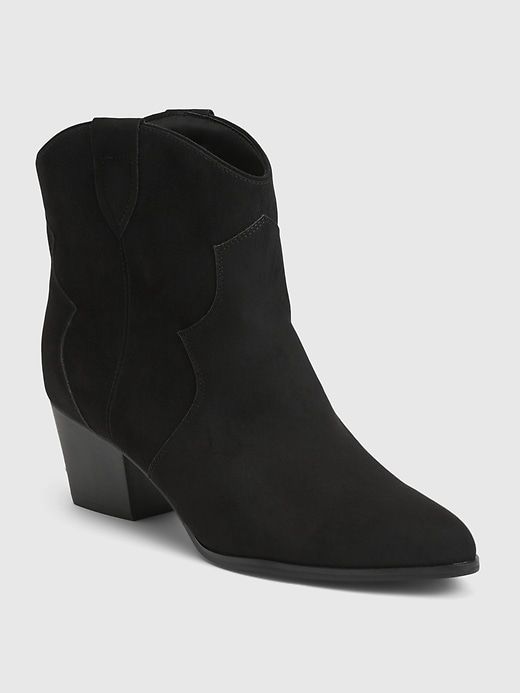 Faux-Suede Western Boots sold by GAP