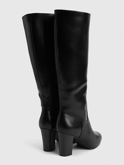 Tall Stacked Heel Boots sold by GAP product image thumbnail 2