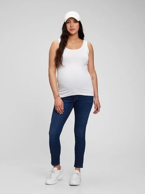 Maternity True Waistband Full Panel True Skinny Jeans sold by GAP