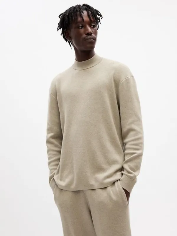 Mockneck Sweater sold by GAP