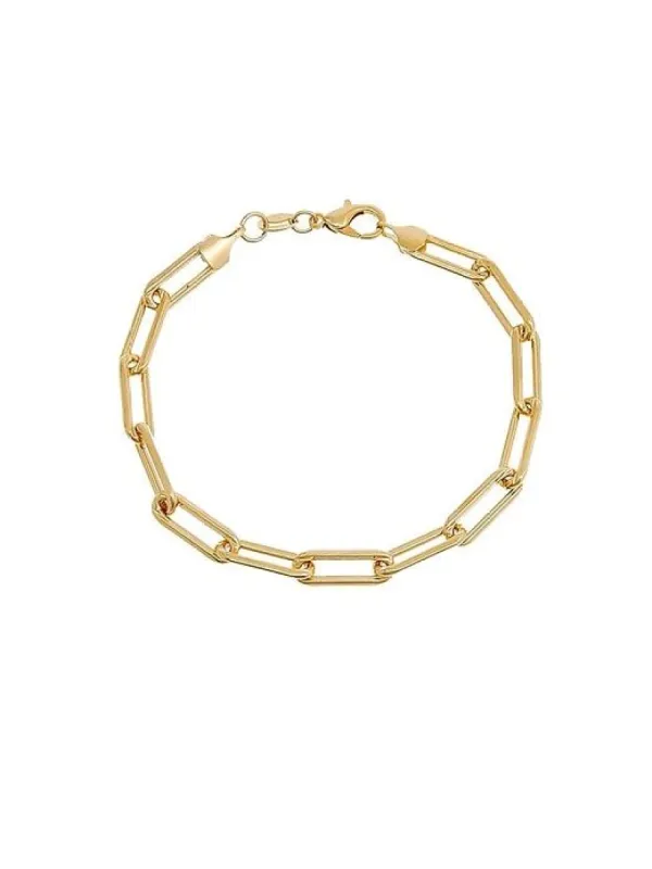 Large Paperclip Link Bracelet sold by GAP