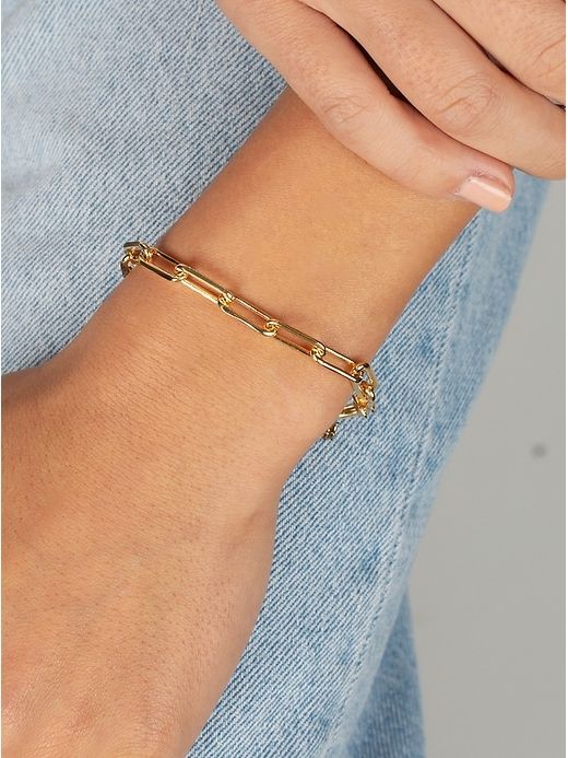 Large Paperclip Link Bracelet sold by GAP product image thumbnail 2