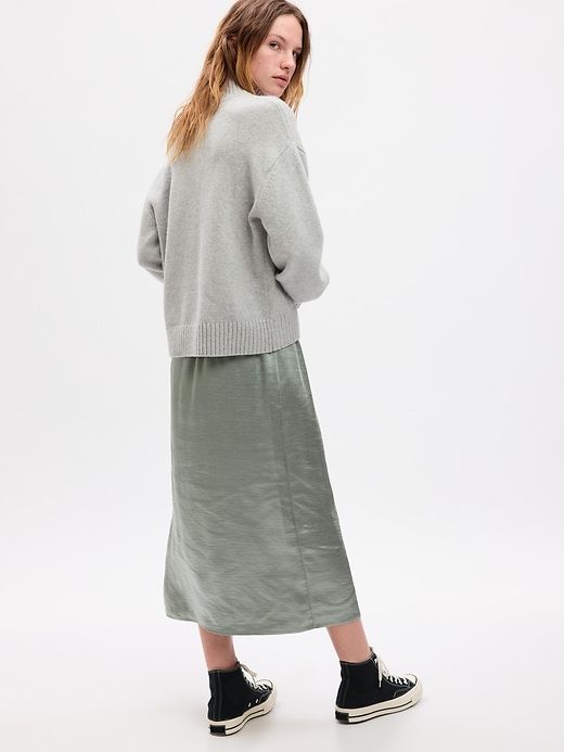 Satin Midi Skirt sold by GAP product image thumbnail 2