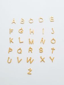 Gold Dainty Initial Necklace sold by GAP