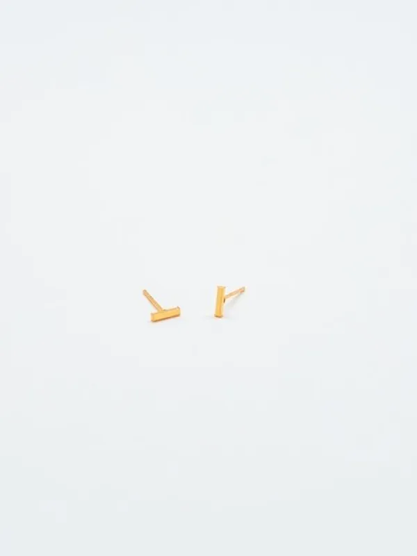 Gold Initial Earrings sold by GAP