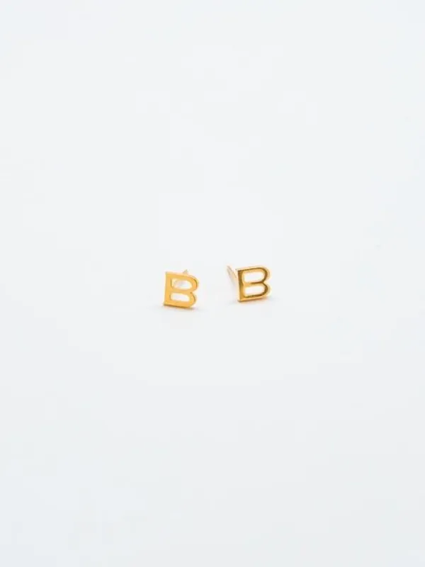 Gold Initial Earrings sold by GAP