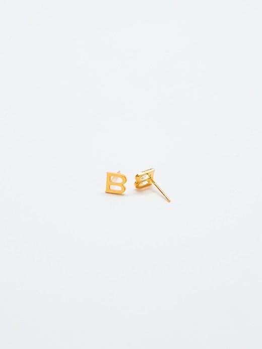 Gold Initial Earrings sold by GAP product image thumbnail 2