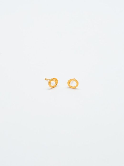 Gold Initial Earrings sold by GAP