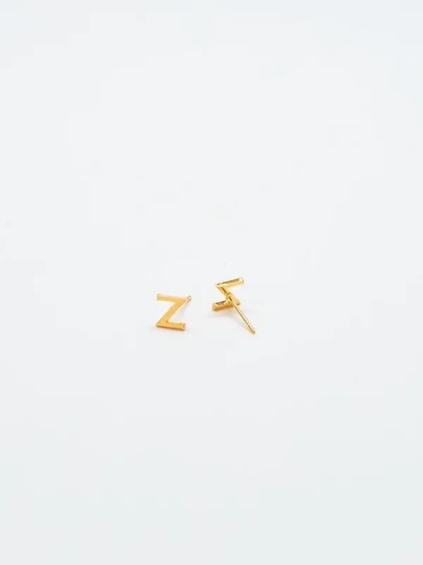 Gold Initial Earrings sold by GAP