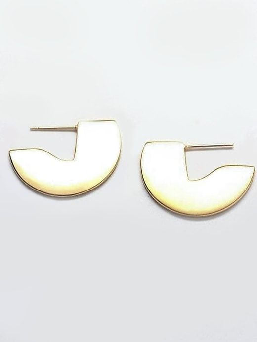 Geometric Mini Semi Circle Stud Earrings sold by GAP