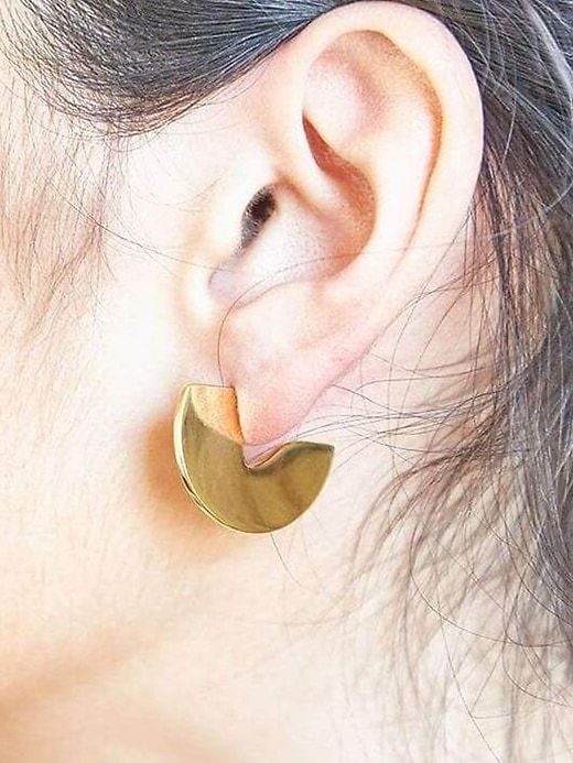 Geometric Mini Semi Circle Stud Earrings sold by GAP product image thumbnail 2