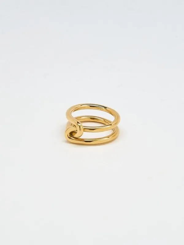 Gold Double Knot Ring sold by GAP