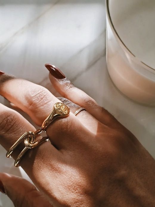 Gold Double Knot Ring sold by GAP product image thumbnail 2