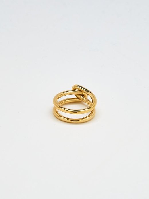 Gold Double Knot Ring sold by GAP product image thumbnail 3