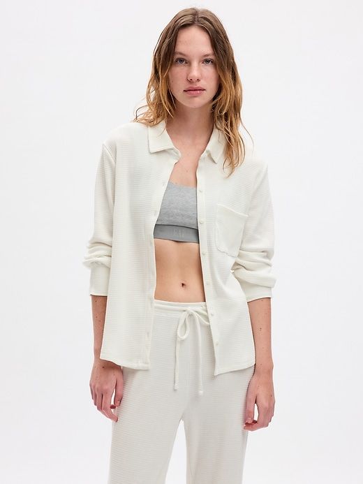 Waffle PJ Shirt sold by GAP