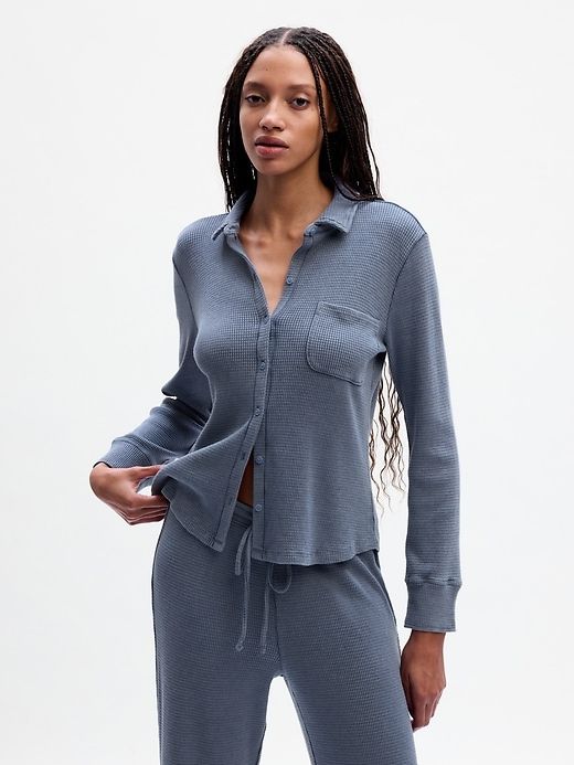 Waffle PJ Shirt sold by GAP