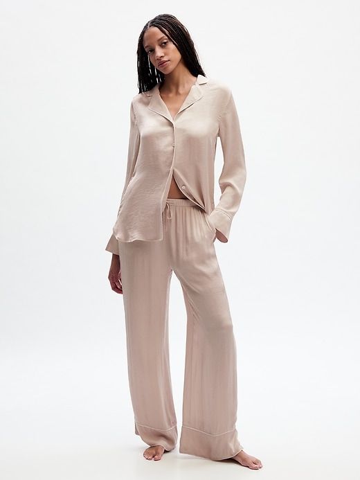 Satin PJ Pants sold by GAP
