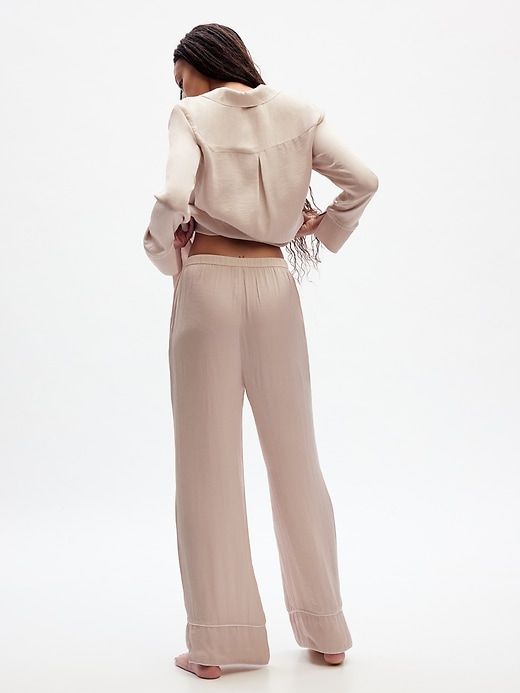 Satin PJ Pants sold by GAP product image thumbnail 2