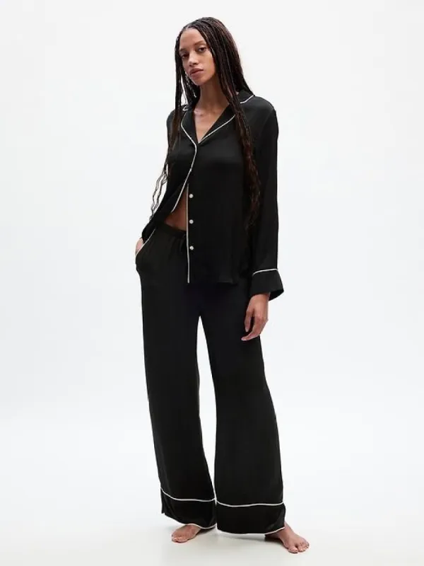 Satin PJ Pants sold by GAP